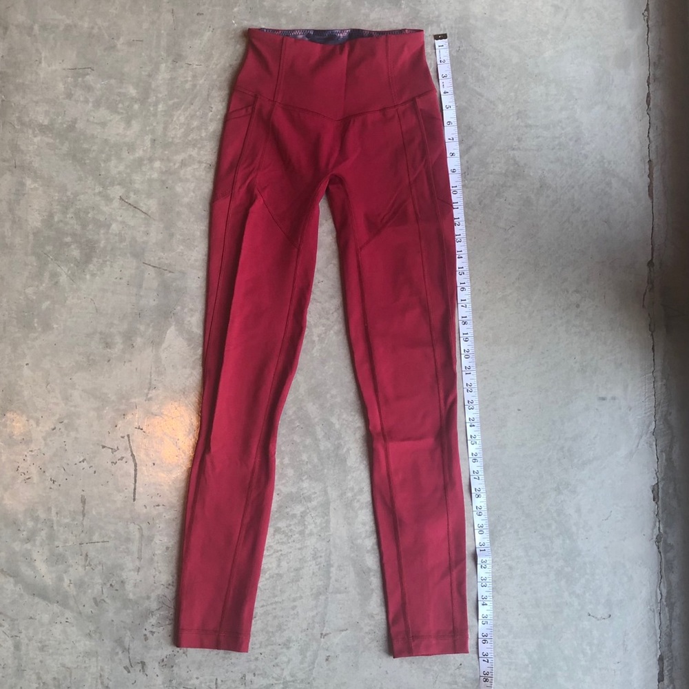 Lululemon All the Right Places 28” Leggings Berry